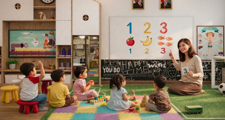 Anak yang bahagia di kelas biasanya menunjukkan perkembangan kognitif, sosial, dan emosional yang lebih baik.